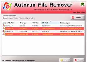 Autorun File Remover screenshot