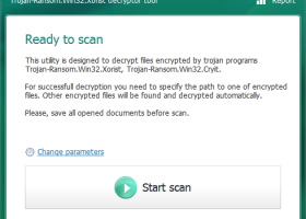 Kaspersky XoristDecryptor screenshot