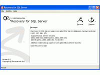 Recovery for SQL Server screenshot