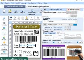 Create Code-39 Barcode Maker App screenshot