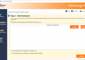 CubexSoft Exchange Migrator screenshot