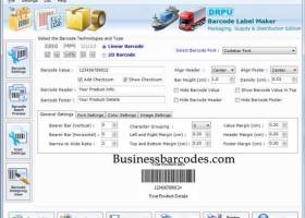 Packaging Barcodes screenshot
