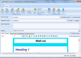 Bulk Mailer Pro screenshot