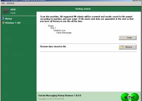 MiTeC Instant Messaging History Browser screenshot