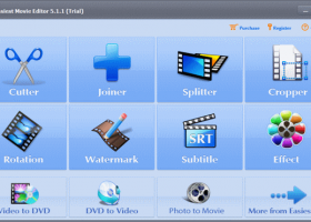 Easiest Movie Editor for Windows screenshot