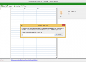 ToolsGround OLM to PST Converter screenshot