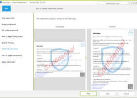 Output Watermark screenshot