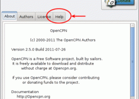 OpenCPN screenshot