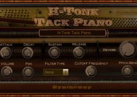 H-Tonk Tack Piano VST VST3 Audio Unit screenshot