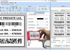 Barcode Label Design Software screenshot