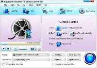 Bigasoft BlackBerry Video Converter screenshot