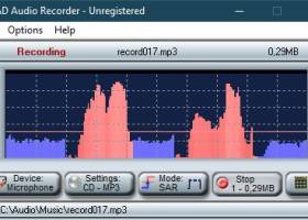 AD Audio Recorder screenshot