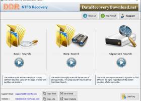 NTFS Data Recovery screenshot