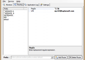 TekSIP Route Server screenshot