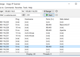 angry ip scanner as port scanner