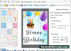 Orders Birthday Cards Maker screenshot