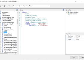 Google Ads SSIS Components by Devart screenshot