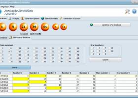 Esmistudio EuroMillions Generator screenshot