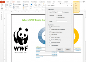 Insert PDF for PowerPoint screenshot