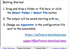 Batch Convert Xlsx to Csv Software screenshot