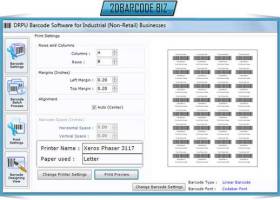 Industrial 2d Barcode Label screenshot