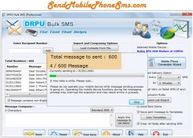 Send Mobile Phone SMS screenshot