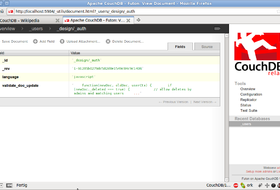 Apache CouchDB screenshot