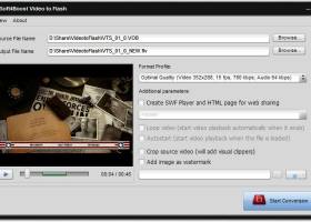 Soft4Boost Video to Flash screenshot