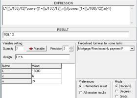 Multivariable calculator - SimplexCalc screenshot