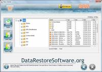 Memory Card Data Restore Software screenshot