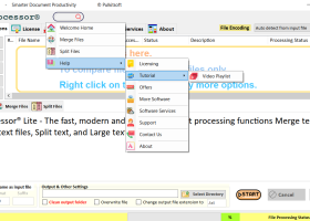 Text Processor Lite screenshot