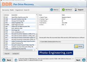 USB Thumb Drive Data Recovery screenshot