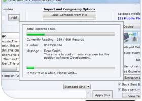 Bulk SMS USB Modem screenshot