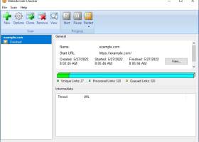 Website Link Checker screenshot