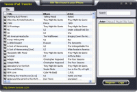 Tansee ipad Music Transfer screenshot