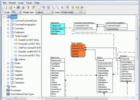 DTM Data Modeler screenshot