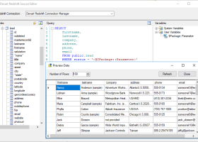 Redshift SSIS Components by Devart screenshot