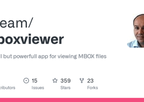 MBox Viewer screenshot