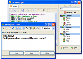 PopMessenger screenshot