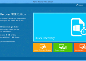 Remo Recover FREE Edition screenshot