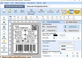 Professional Barcode Labels Tool screenshot