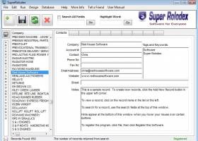 Super Rolodex screenshot