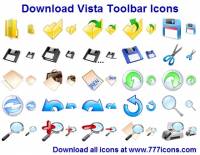 Vista Toolbar Icons screenshot