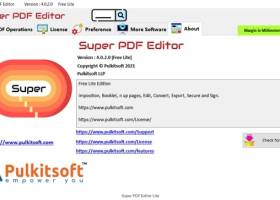 Super PDF Editor screenshot