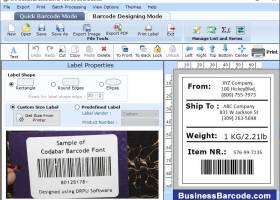 Business Barcode Maker screenshot