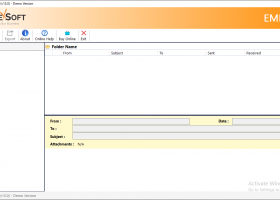 CubexSoft EML Converter screenshot