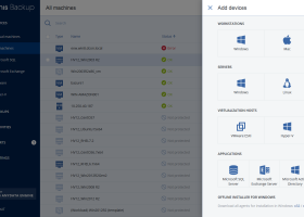 Acronis Backup Standard screenshot