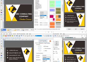 Business Cards Maker Software screenshot