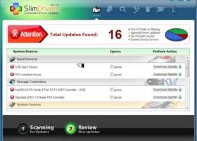 SlimDrivers screenshot