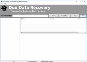 Dux Data Recovery screenshot